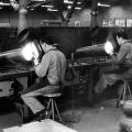 Travailleurs à l'usine Crémazie, 1960