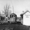 Tramway face à Saint-Vincent-de-Paul, 1913