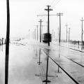 Inondation sur la ligne de Lachine, 1913