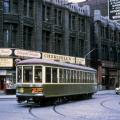 Tramway sur la rue McGill, vers 1955