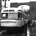 Last tramway in Montréal, 1959