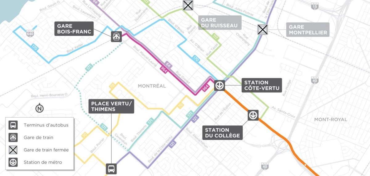 REM travel info Société de transport de Montréal