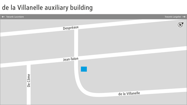 de la Villanelle auxiliary building