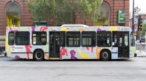 Bus peint en 2018