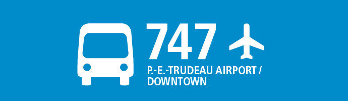 747 P.-E. Trudeau Airport/Downtown