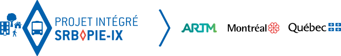 Projet intégré SRB - PIE-IX, ARTM, Ville de Montréal et Gouvernement du Québec