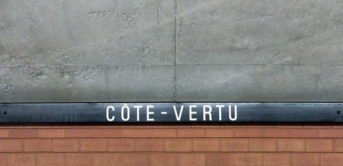 Projet du garage Côte-Vertu: La station Côte-Vertu fermée du 29 mai au 22 août pour des travaux d’installation d’appareil de voie