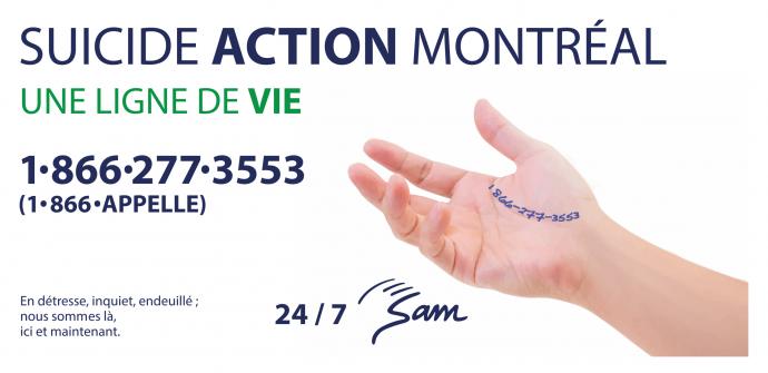 La STM et Suicide Action Montréal relancent la campagne en matière de prévention du suicide