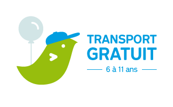 Transport gratuit 6 à 11 ans