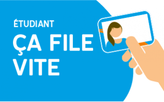 Étudiant ça file vite