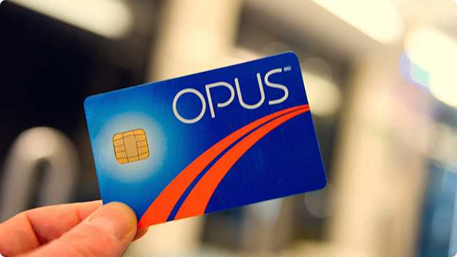 Carte OPUS