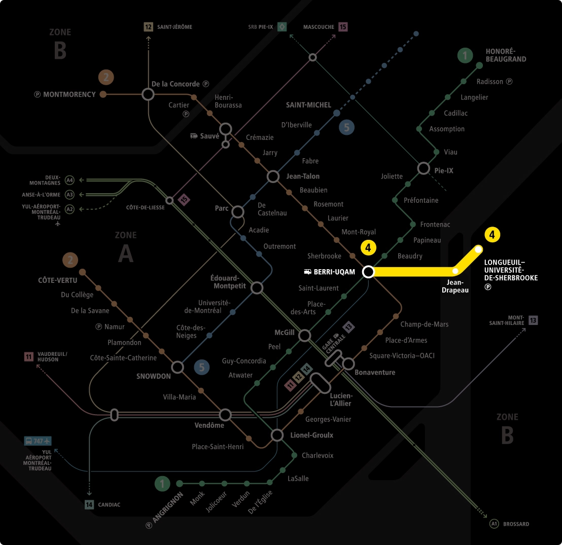 Plan Ligne Jaune - travaux Plan Ligne Jaune - travaux