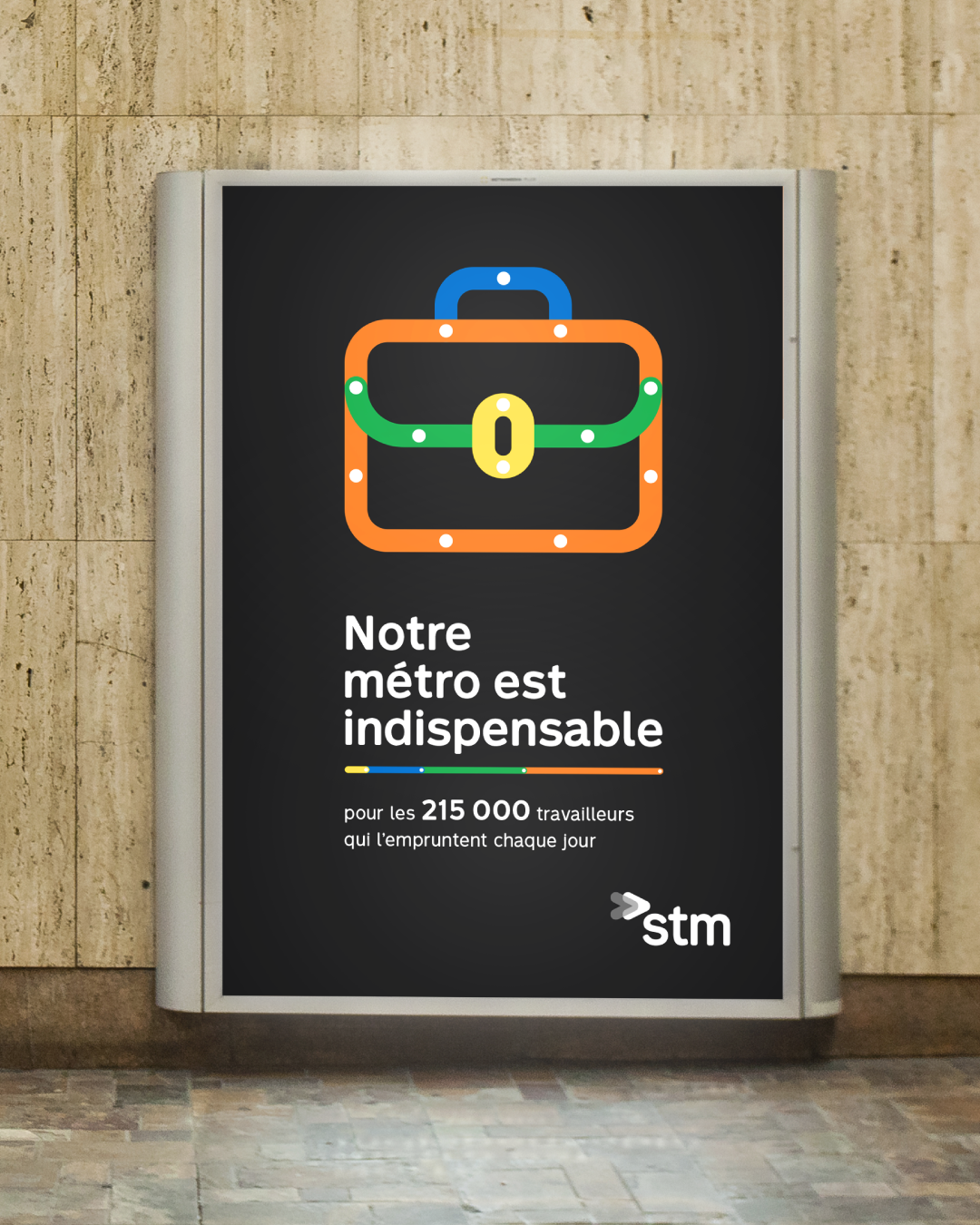 panneau métro