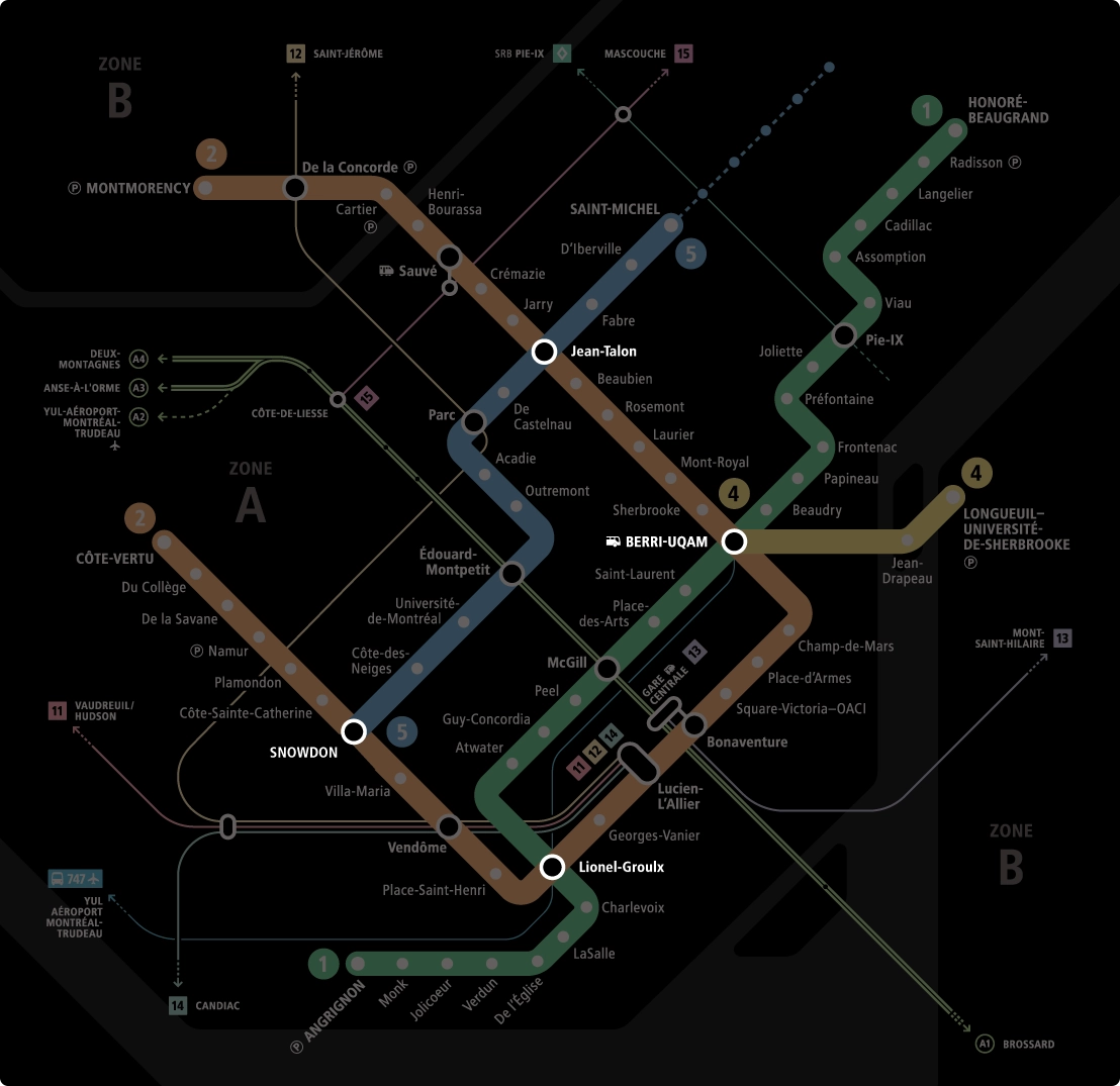 Plan correspondances - travaux Plan correspondances - travaux