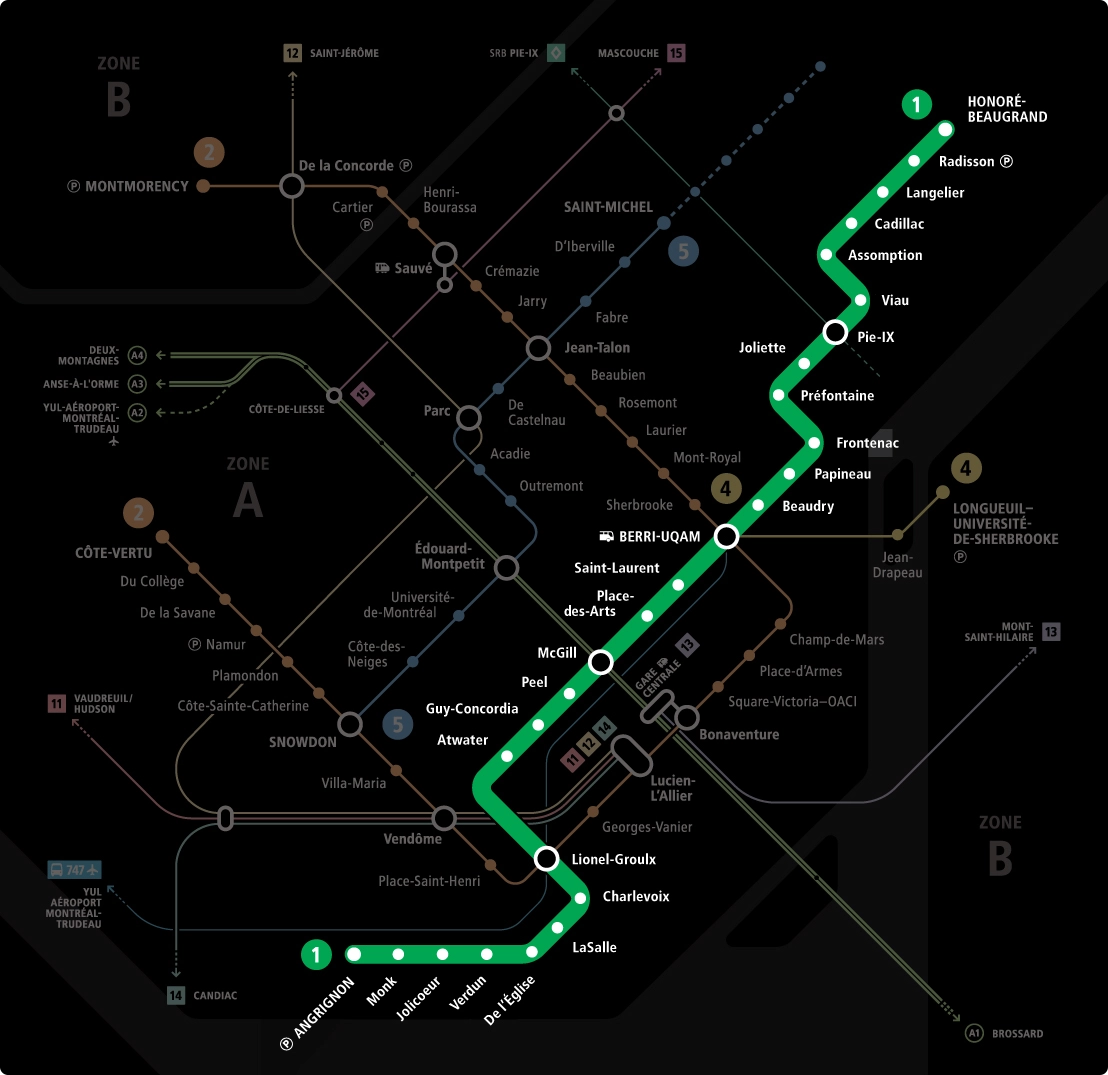 Plan Ligne Verte travaux Plan Ligne Verte travaux