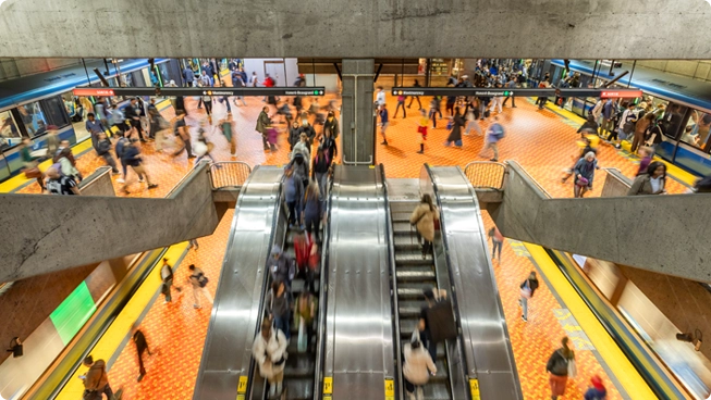 Modernisation stations Hub