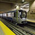 Première sortie dans les tunnels de la STM pour la rame prototype AZUR