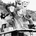 The Tree of Life being carved, 1966