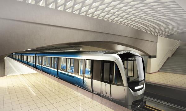 Aperçu des nouvelles voitures de métro AZUR