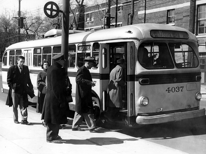 Histoire Des Bus Société De Transport De Montréal