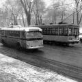 CCB trolleybus and tramway, 1953