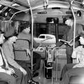 Bus drivers during training, 1957