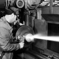 Travailleurs à l'usine Crémazie, 1960