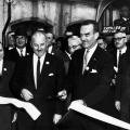 Express Line inauguration, 1961