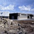 Saint-Laurent Garage in construction, 1984