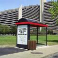 1990's bus shelter, 1992