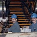Entretien d'escalier mécanique, 1980
