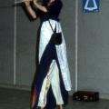 Musicienne du métro, 1984