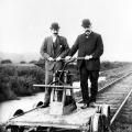 Travailleurs sur la ligne de Lachine, 1906