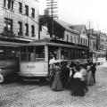 Tramway on St. James Street, 1907