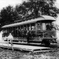 Tramway in Pointe-aux-Trembles, 1909