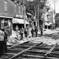 Travaux coin Notre-Dame & Lasalle, 1912