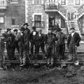 Trackmen at work on Ontario Street, 1912
