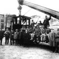 Employés aux remises Saint-Denis, 1924