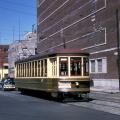 Tramway sur la rue Notre-Dame, vers 1955