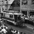 Parade sur la rue Sainte-Catherine, 1956