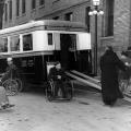 Adapted bus for war veterans, 1953