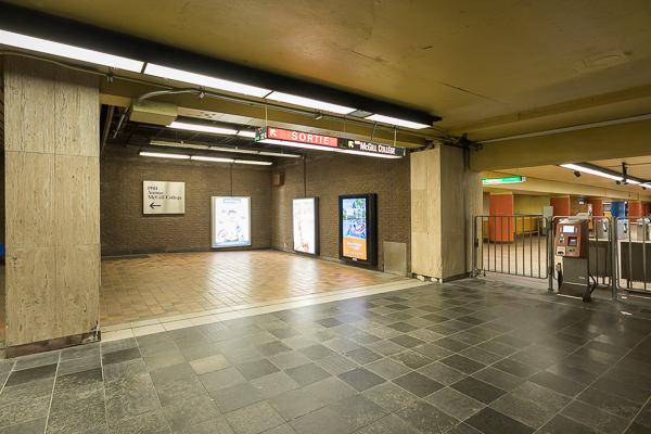 Location of the new elevator at the Mezzanine level