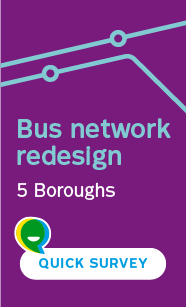 Bus network redesign - 5 Boroughs - Quick Survey