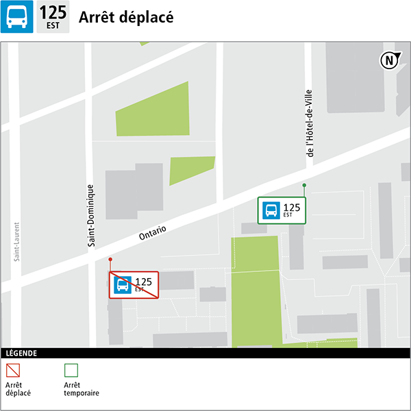Plan arret deplace