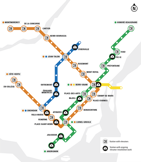 Universal accessibility | Société de transport de Montréal