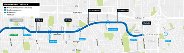 Blue Line Extension Societe De Transport De Montreal
