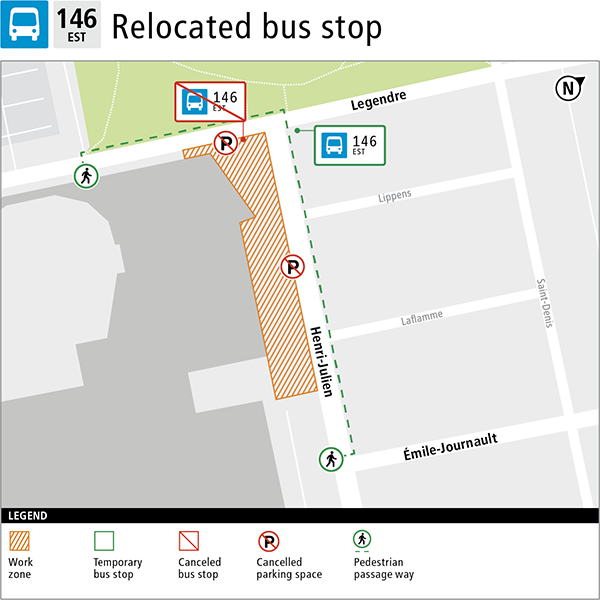 Relocated bus map