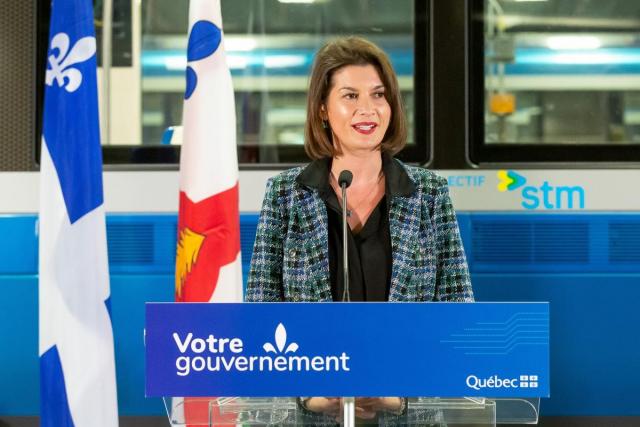 Geneviève Guilbault, vice-première ministre et ministre des Transports et de la Mobilité durable