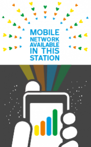 Mobile network is available in this station