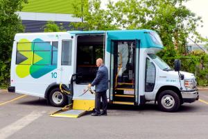 Nouveau minibus électrique pour le TA